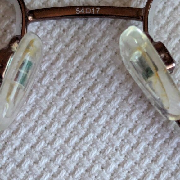 Sophia Loren Womens Eyeglasses M178 Zyloware Brown Metal Frame 54-17-135 - Picture 8 of 8